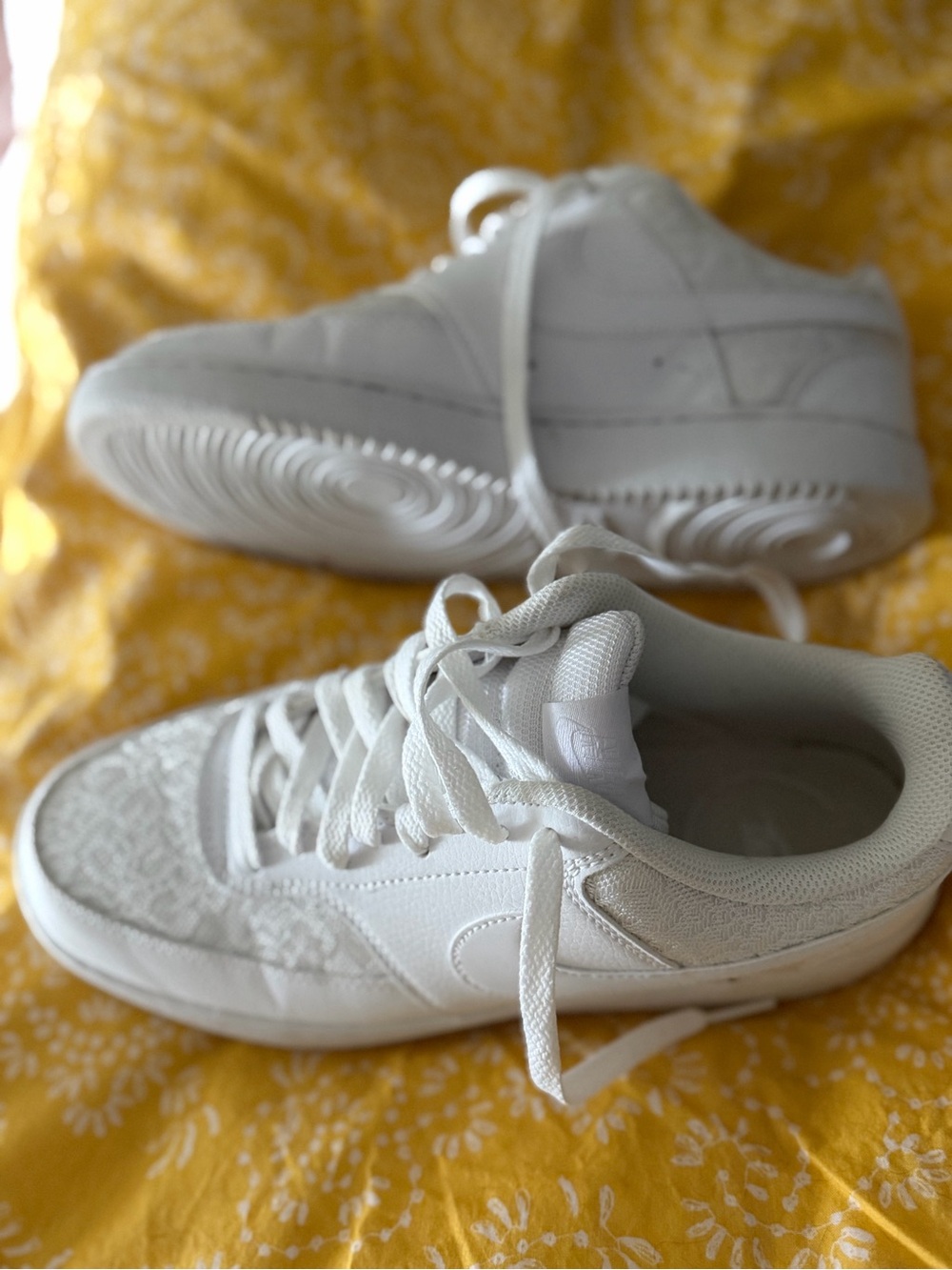 Nike Court Vision Low Women’s Shoes White/Lace/Leather